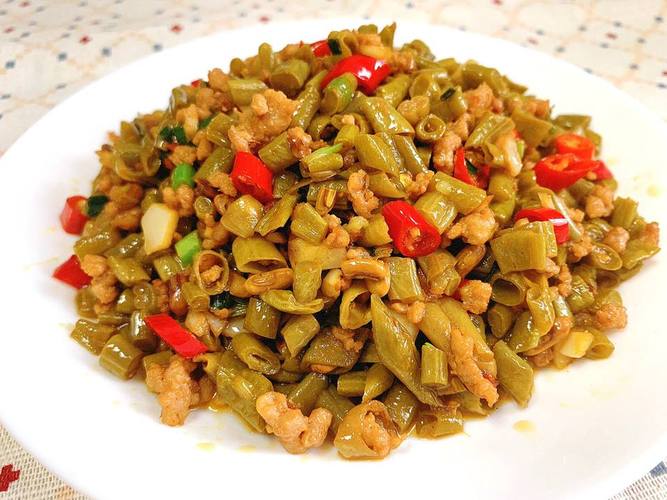 湘味浓香，酸豆角炒肉,一场味蕾与文化的盛宴(湘菜酸豆角炒肉) 湘味浓香，酸豆角炒肉,一场味蕾与文化的盛宴(湘菜酸豆角炒肉) 饮食拾萃